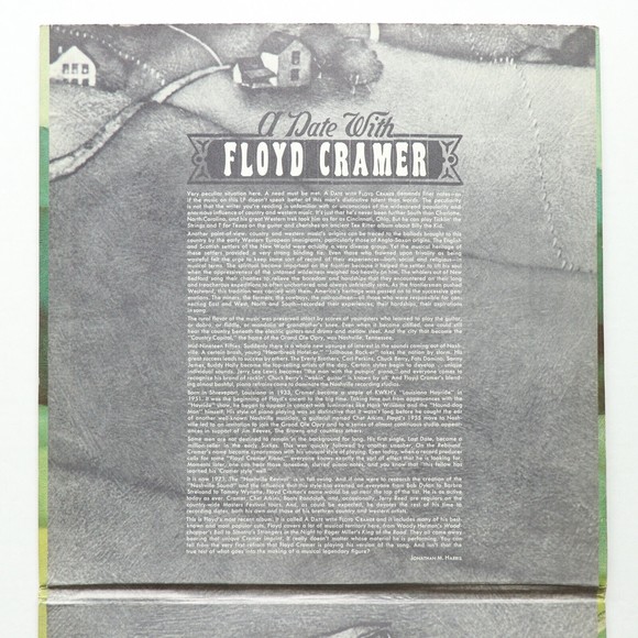 Floyd Cramer – A Date With Floyd Cramer - RCA Camden CXS-9016 - 1972 12" LP - Picture 3 of 12